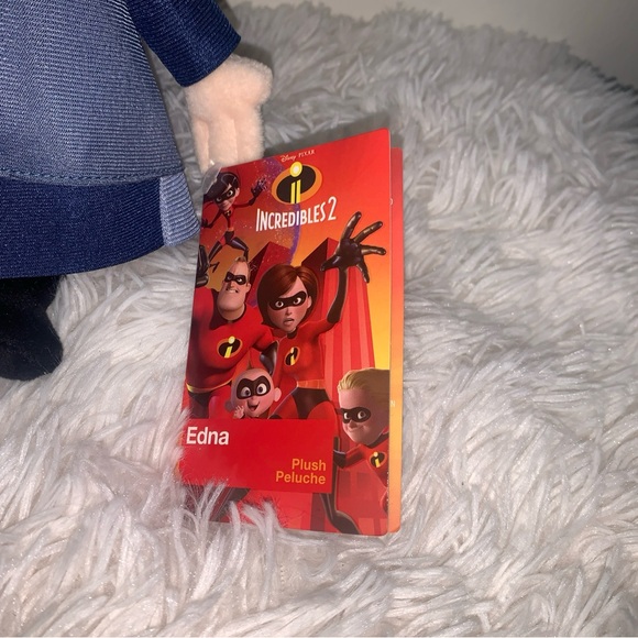 Disney The Incredibles 2 Edna Plush New With Tag - Picture 3 of 5
